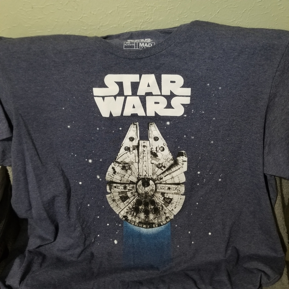 Star Wars Millennium Falcon Kids Tee - Blue